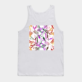 Artistic flowers Tank Top